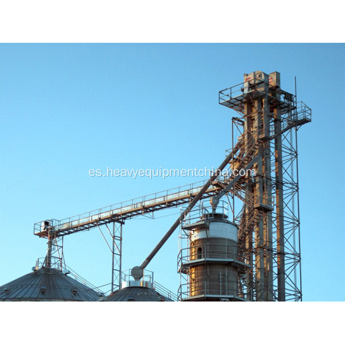 Elevador de cubo vertical de alta temperatura usado para el cemento